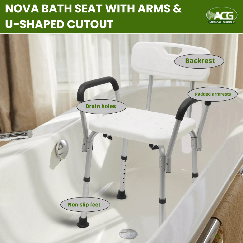 Nova Bath Seat with Arms