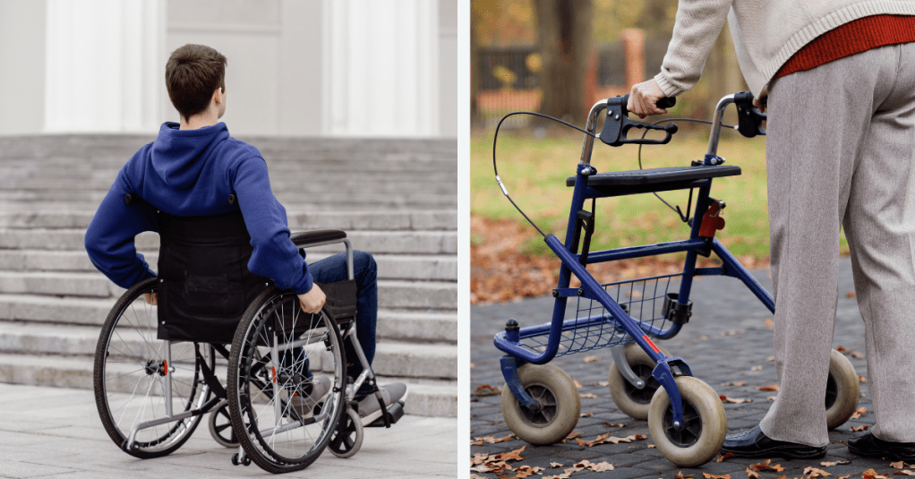 Wheelchairs vs Walkers