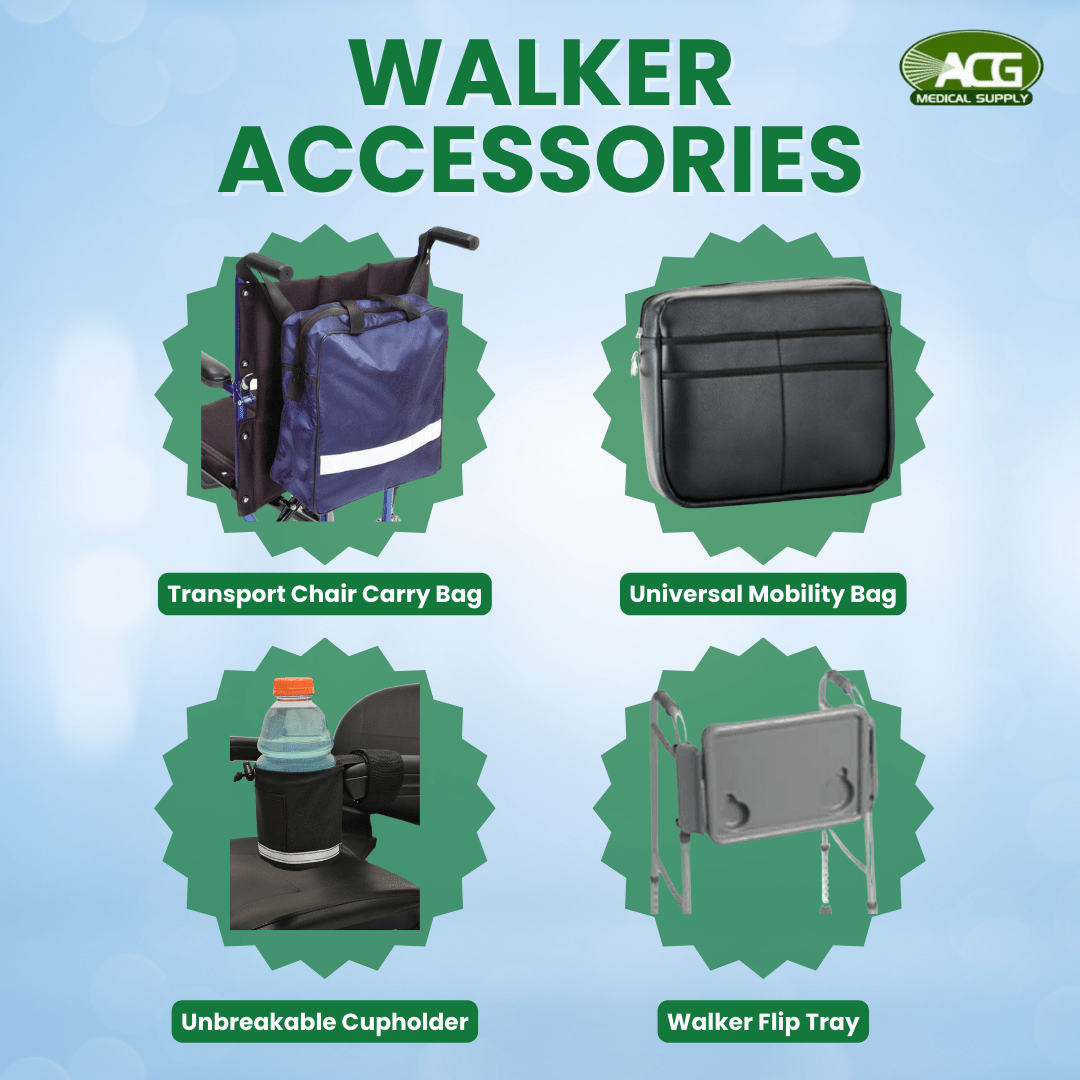 walker rollator accessories