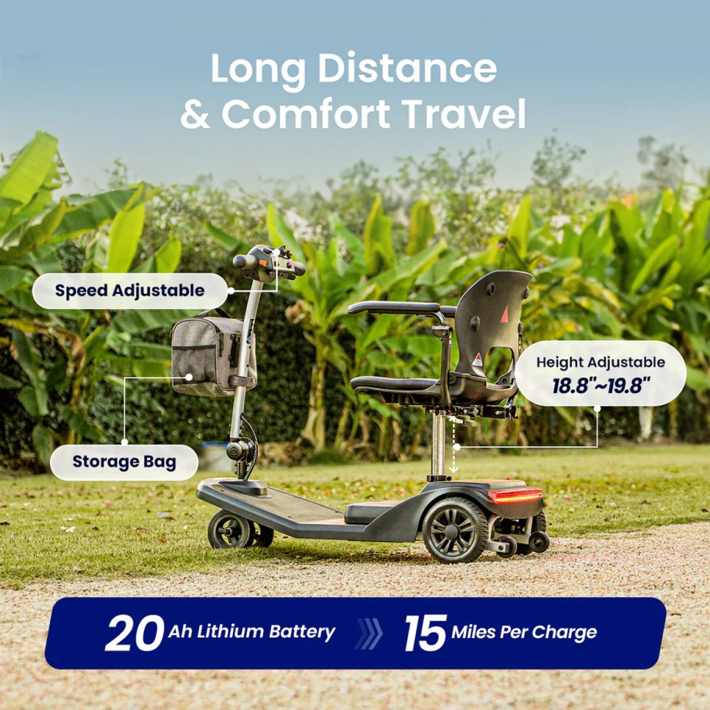 VOCIC D50 Lightweight Mobility Scooter